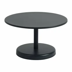 Linear Steel soffbord Anthracite black Ø70x40 cm