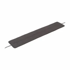 Linear steel bench pad 170x32 5 cm Twitell dark grey