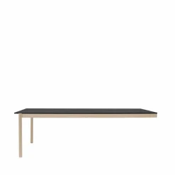 Linear System End Module bord Black-Oak 240x142 cm