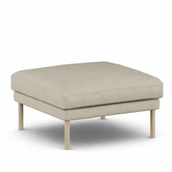 Linnevik fotpall Bern Beige 0341-vitoljad ek