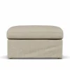 Linnevik fotpall Bern Beige 0341-vitoljad ek med kappa