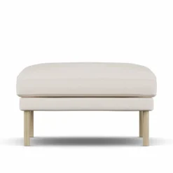 Linnevik fotpall Caleido Beige 9600-vitoljad ek