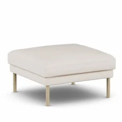 Linnevik fotpall Caleido Beige 9600-vitoljad ek
