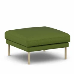 Linnevik fotpall Luiza Green 3975-vitoljad ek