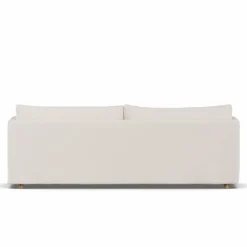 Linnevik soffa Caleido beige 9600-vitoljad ek 4-sits med kappa
