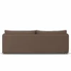 Linnevik soffa Jump brown 1955-vitoljad ek 4-sits med kappa