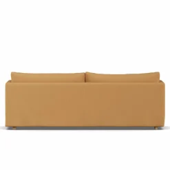 Linnevik soffa Jump honey 1959-vitoljad ek 4-sits med kappa