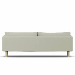 Linnevik soffa Luiza Beige 3981-vitoljad ek 4-sits