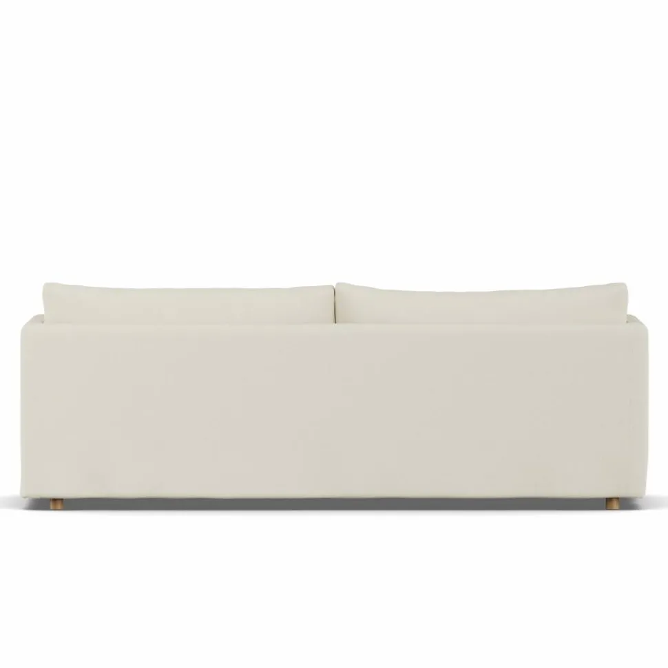 Linnevik soffa Oslo Nature 1540-vitoljad ek 4-sits med kappa