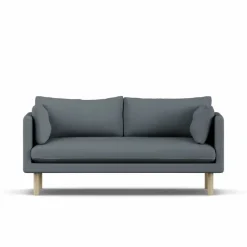 Linnevik soffa Same Blue 6678-vitoljad ek 2-sits