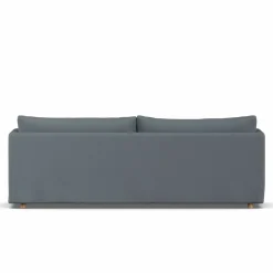 Linnevik soffa Same Blue 6678-vitoljad ek 4-sits med kappa