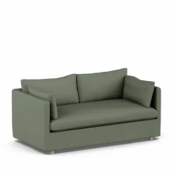 Linnevik soffa Same Forest 6677-vitoljad ek 2-sits med kappa