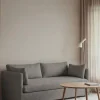 Linnevik soffa Same Grey 6673-vitoljad ek 2-sits med kappa