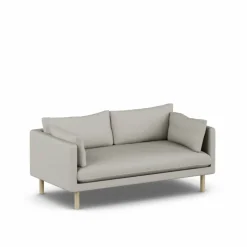 Linnevik soffa Same Grey 6673-vitoljad ek 2-sits