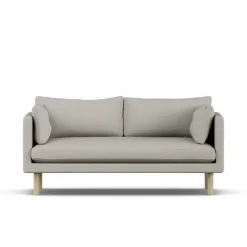Linnevik soffa Same Grey 6673-vitoljad ek 2-sits