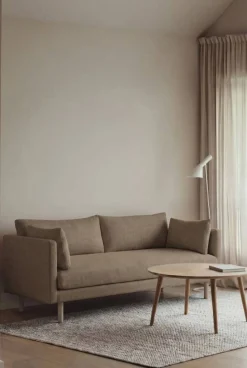 Linnevik soffa Same Mole 6674-vitoljad ek 2-sits