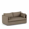 Linnevik soffa Same Mole 6674-vitoljad ek 2-sits med kappa