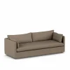 Linnevik soffa Same Mole 6674-vitoljad ek 4-sits med kappa