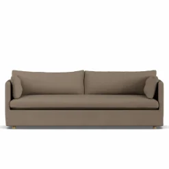 Linnevik soffa Same Mole 6674-vitoljad ek 4-sits med kappa