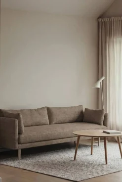Linnevik soffa Same Mole 6674-vitoljad ek 4-sits