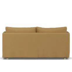 Linnevik soffa Same Ochre 6676-vitoljad ek 2-sits med kappa