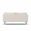 Linnevik soffa Same Off White 6671-vitoljad ek 2-sits