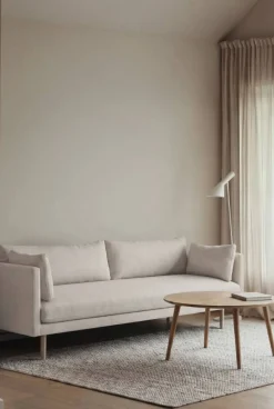 Linnevik soffa Same Off White 6671-vitoljad ek 4-sits