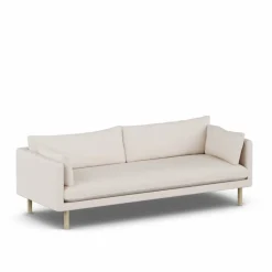 Linnevik soffa Same Off White 6671-vitoljad ek 4-sits