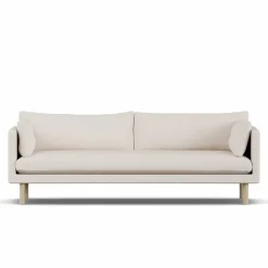 Linnevik soffa Same Off White 6671-vitoljad ek 4-sits