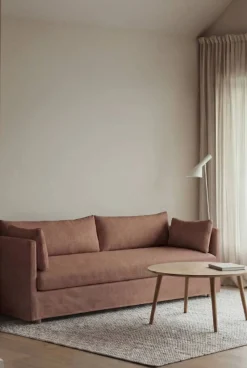 Linnevik soffa Same Rust 6675-vitoljad ek 4-sits med kappa