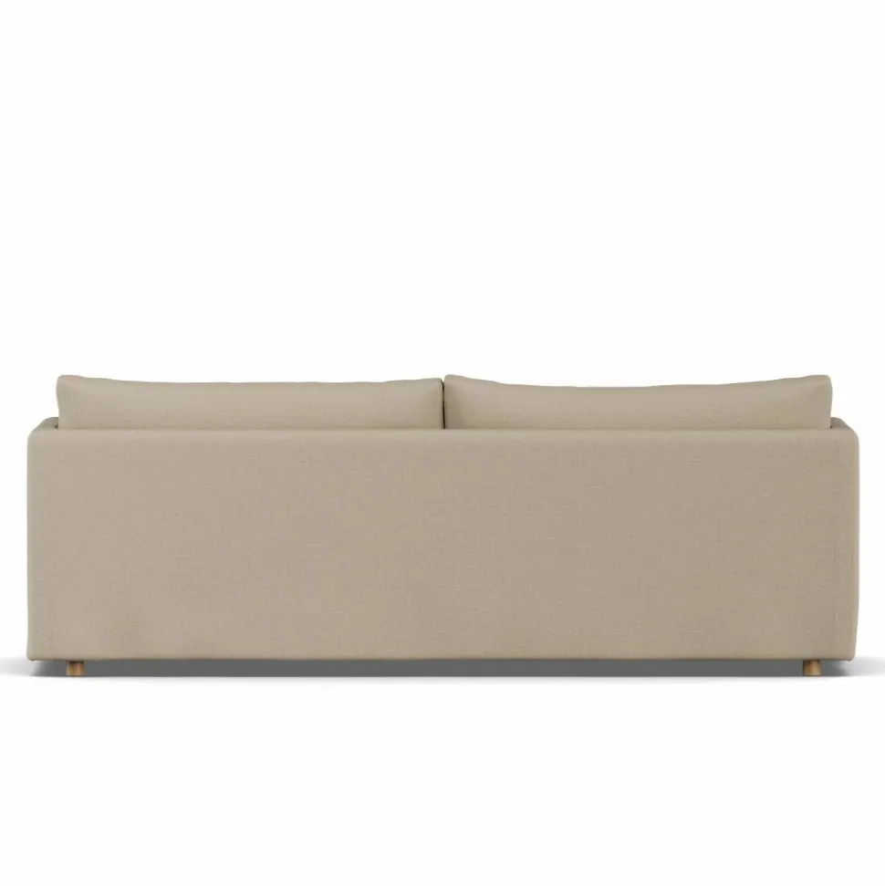 Linnevik soffa Same Sand 6672-vitoljad ek 4-sits med kappa