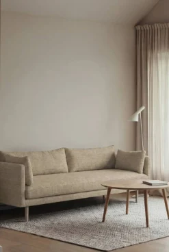 Linnevik soffa Same Sand 6672-vitoljad ek 4-sits