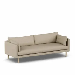 Linnevik soffa Same Sand 6672-vitoljad ek 4-sits