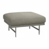 Lissoni PL110S pouf 67x75 cm Moss 015-rostfritt stål