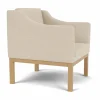 L46 MK155 easy chair karmstol Lackerad ek-tyg beige