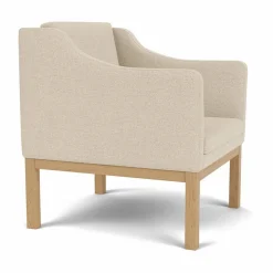 L46 MK155 easy chair karmstol Lackerad ek-tyg beige