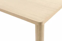 Log matbord 90x180 cm Ek