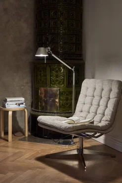 Loholm fåtölj med snurrfunktion Bern Beige 0341