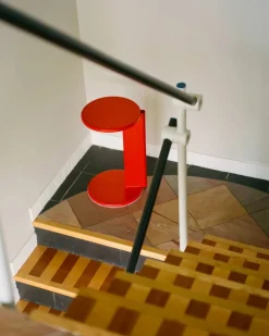 Lolly sidobord 56 cm Traffic red gloss