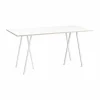 Loop Stand incl. support barbord 92 5x200 cm White-white laminate-plywood