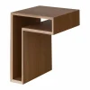 L-shelf vägghylla Valnöt 30x38x29 cm