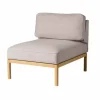 L37 7-9-13 soffmodul mittdel 70 cm Stone-lacquered oak