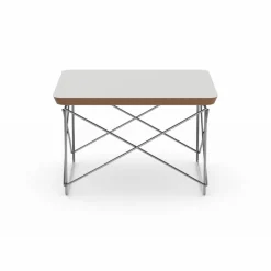 LTR occasional table sidobord White-stainless steel