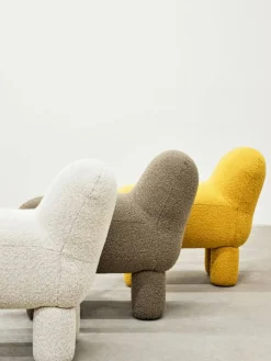 Lulu sittpuff 36x65 cm Yellow