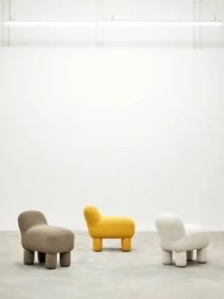 Lulu sittpuff 36x65 cm Yellow