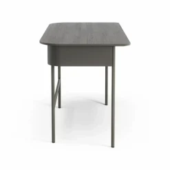 Luna skrivbord Ek orkangrå