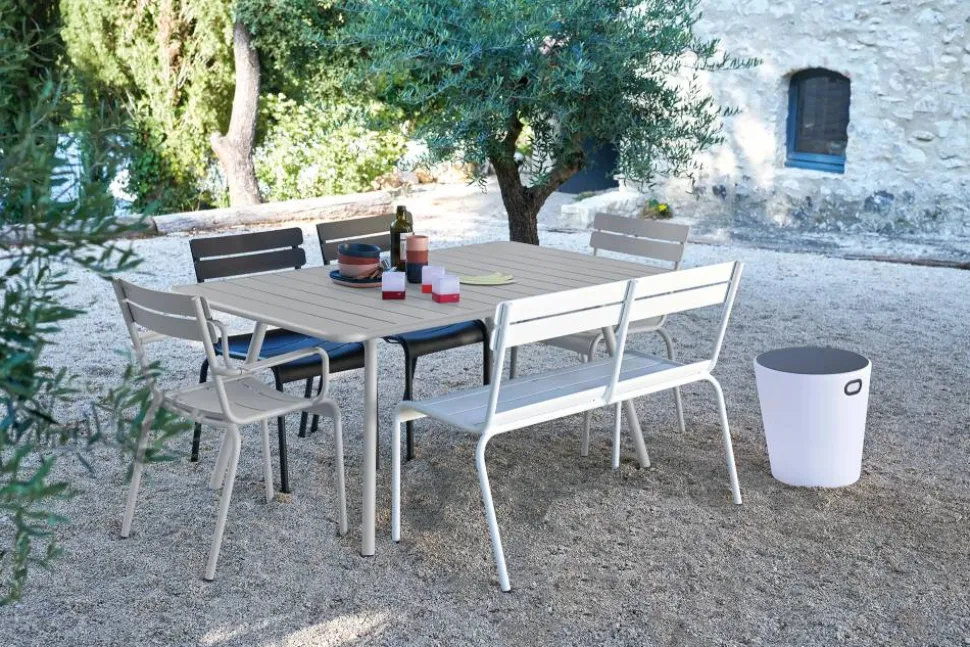 Luxembourg bord 143x80 cm Honey (gul)