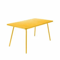 Luxembourg bord 143x80 cm Honey (gul)