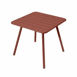 Luxembourg bord 80x80 cm Red ochre (röd)