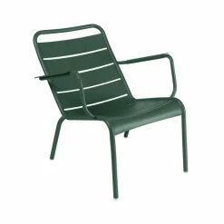 Luxembourg karmstol låg Cedar green (grön)